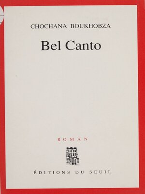 cover image of Bel canto